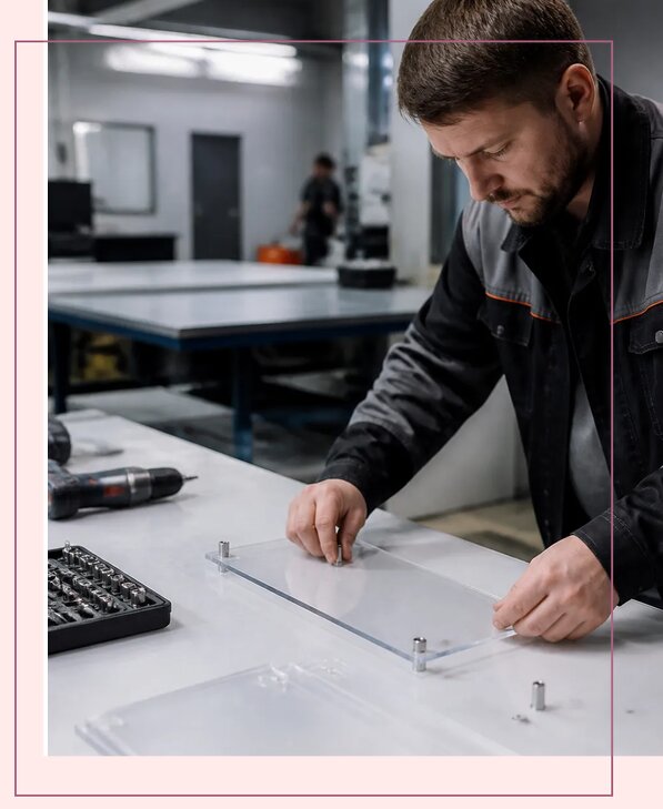 Изготовление и монтаж табличек из оргстекла в Медногорске